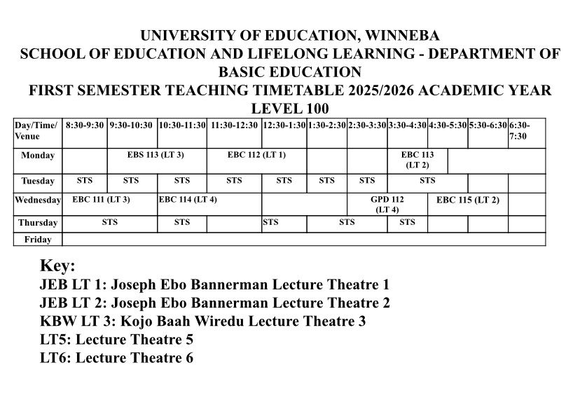 level100timetable
